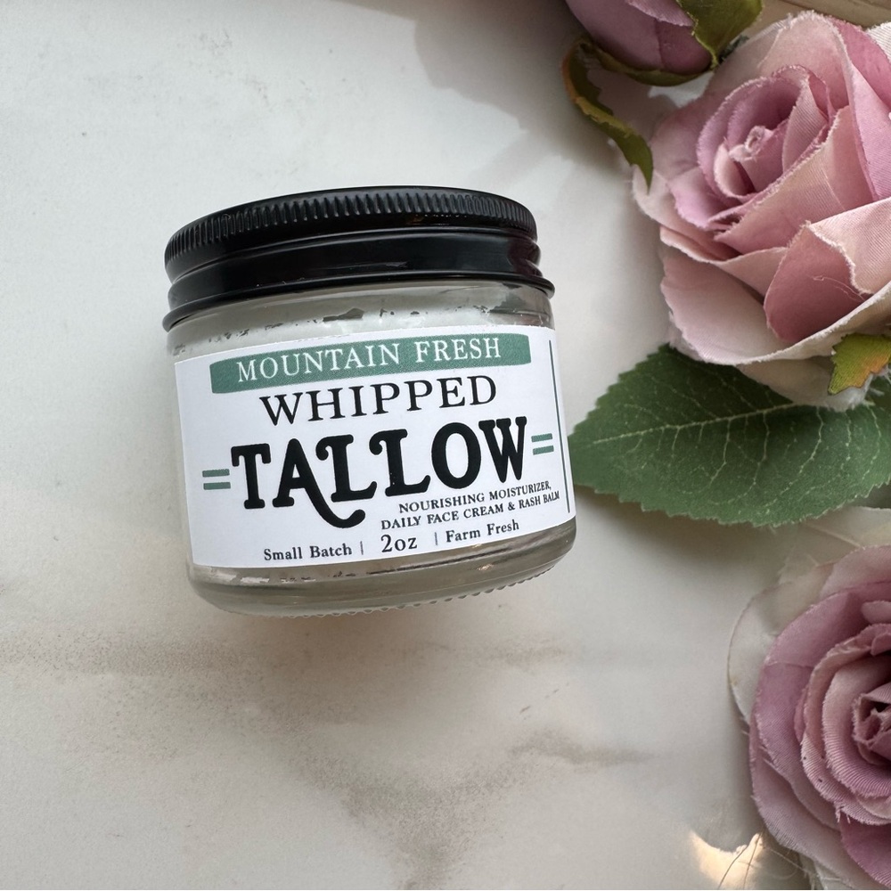 2 oz Whipped Beef Tallow Moisturizer | Grass fed, Scented & Unscented | Halal…